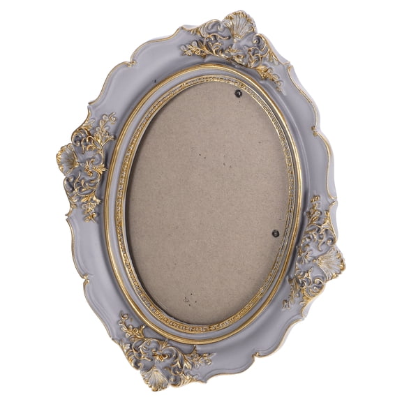 Hemoton Oval Wall Art Picture Frames European Style Photo