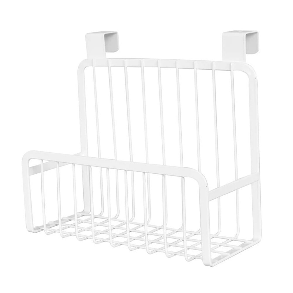 Hemoton Over the Door Basket Hanging Kitchen Storage Bathroom