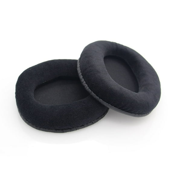 HPAEC1440 Ear Cushions for Headphone Use Black Foam PU Velvet Suitable for SHURE HPAEC Series Comfortable Cozy Fit