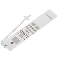thumbnail image 1 of White Stainless Steel Bookmark for Reading Decorative Gift for Readers Students Lightweight, 1 of 8