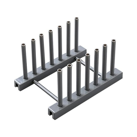 Homoyoyo Grey Dish Drainer for Kitchen, Space-Saving Design with Easy Assembly, and Practical Sink Organizer