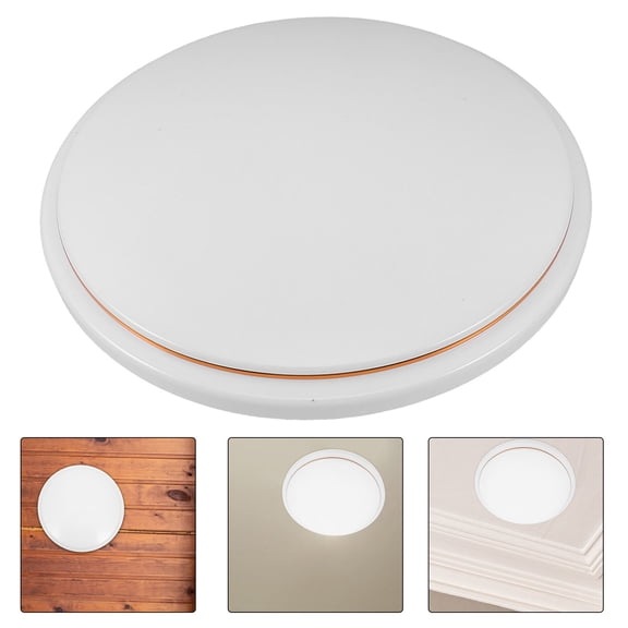 RENACLIPY White PVC Dome Lamp Shade Soft Lighting Cover for Flush Mount Ceiling Light Easy Install