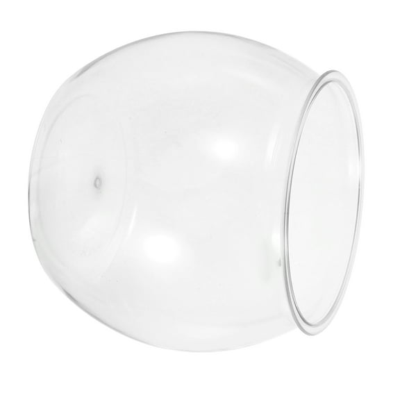 Hemoton Plastic Fish Bowls Transparent Small Plastic Fish Tank Shatterproof Fishbowl Plastic Aquarium for Betta Fish Goldfish Candy Wedding Party Favor Desktop Decoration