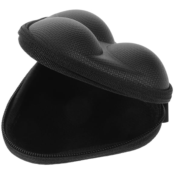 RENACLIPY Pong Ball Keeper Box - Durable Black Eva and Polyester for Secure Storage