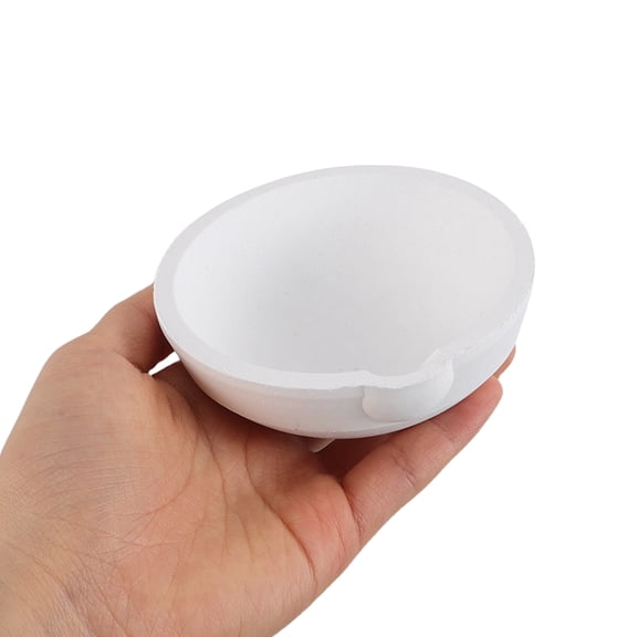 Hemoton Portable Quartz Crucible Metal Casting Bowl High-Temperature Resistant Melting Bowl For Jewelry Making And Refining Metal Casting Smelting Crucible