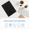 thumbnail image 1 of RENACLIPY Sheet Folder Portfolio Binder Organizer, PP Material for Students, Teachers, and Office Use - 1 Set, 1 of 7
