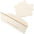 thumbnail image 1 of Hemoton Portrait Wood Board Pottery Art Board Clay Crafting Board Portrait Shaped Board for Pottery, 1 of 8