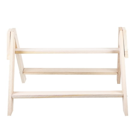 Hemoton Poultry Chicken Standing Rack Wood Rooster Hen Stand Bird Perch Pet Plaything