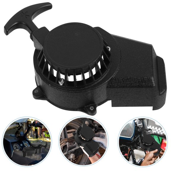 Hemoton Pull Starter Replacement Motor Motorcycle Accessories