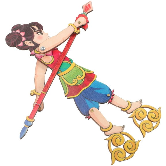 RENACLIPY Traditional Chinese Shadow Puppets DIY Handmade for Home and Adult Performances