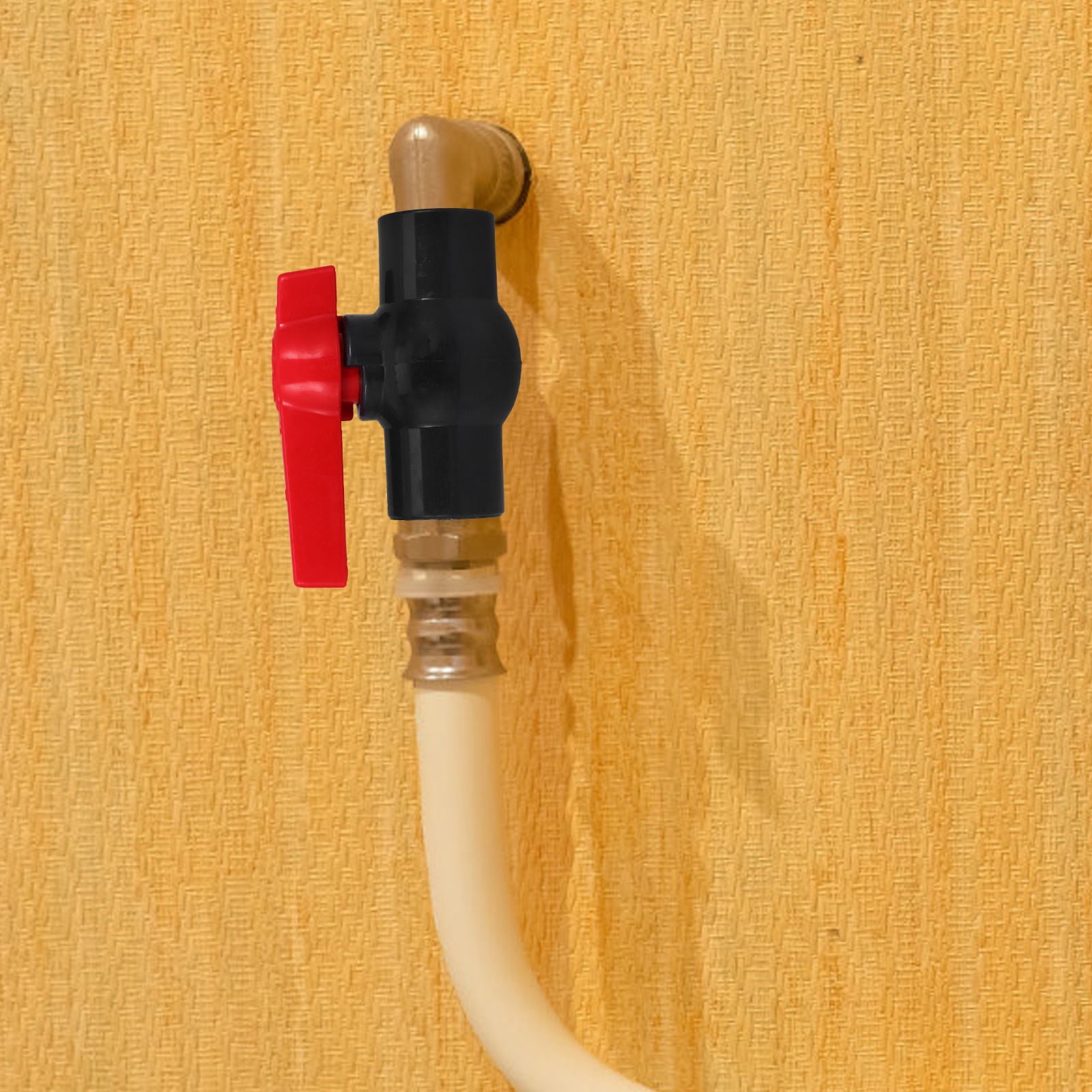 Hemoton Pvc Valve Toilet Shut Off Valve Stop Valve Angle Stop Valve Cap ...