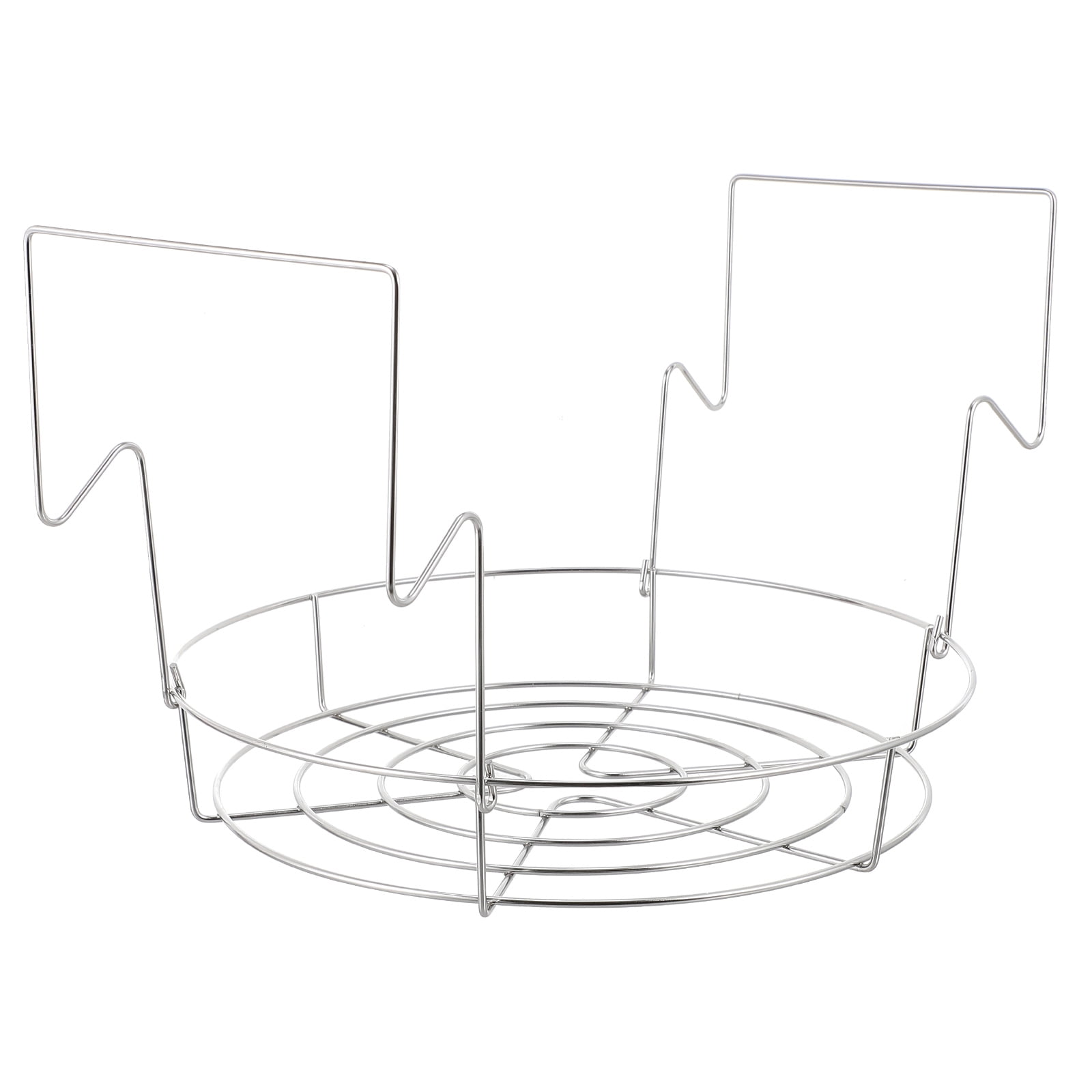 Hemoton Rack Canning Steamer Food Mason Jars Canner Bath Trivet Water Holder Jar Steaming Pot