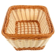 COOPHYA Fruit Storage Basket Mixed Colors 1Pcs 11.8X7.9X3.7In