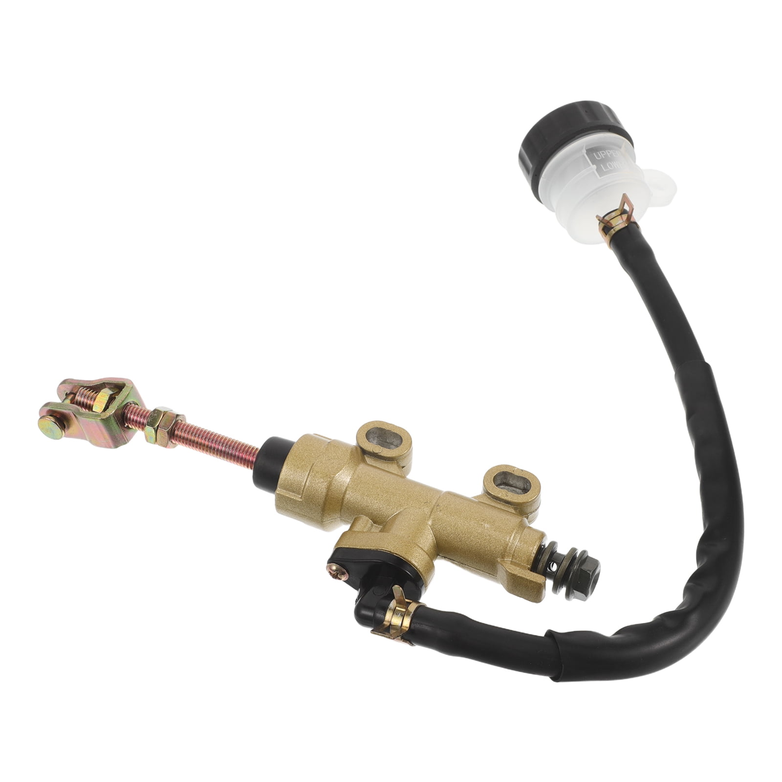 Hemoton Rear Brake Master Cylinder For Motorcycles Hydraulic Brake Bikes Atv Brake Components Universal Motorcycle Brake System