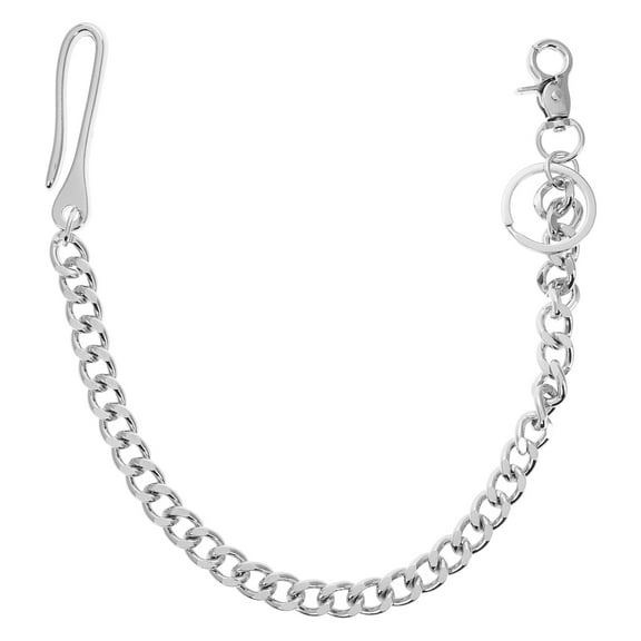 HEMOTON Punk Style Pants Chains 1 Set Pant Chain with Clasp Replacement Metal Trousers Chain Jeans Chain Decor Vintage Clothes Belt Chain