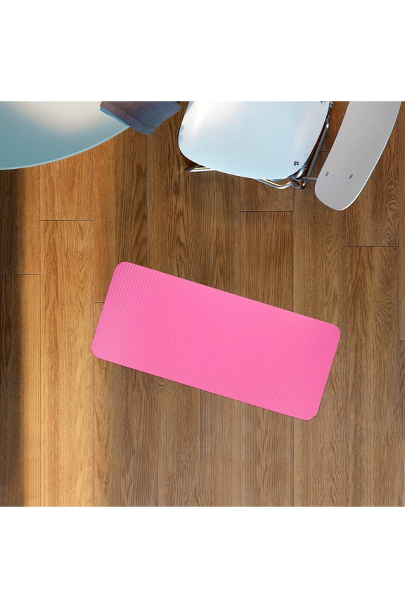 Rosy NBR Exercise Mat for Plank Elbow Support and Yoga at Home Lightweight Portable with