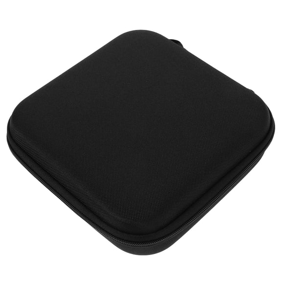 Hemoton Round Lift Pad Storage Case Compatible For Tesla Portable Zippered Floor Jack Storage Case Jack Pad Adapter Organizer