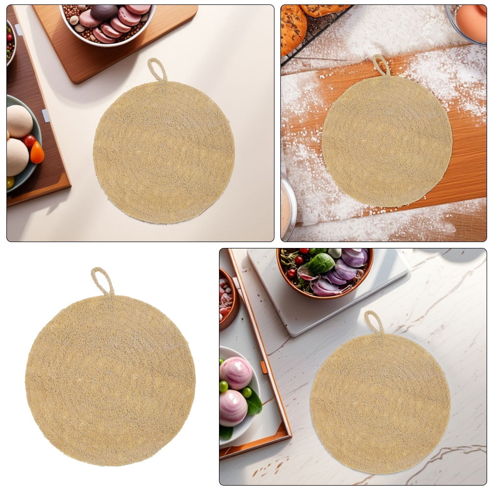 Hemoton Round Steamer Liners Non Stick Silicone Steamer Liners ...