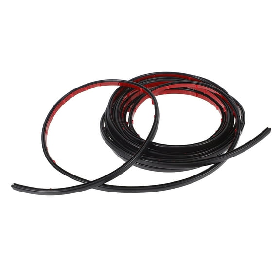 Hytrove door draft strip Door Frame Seal Strip Black Thermal Insulation Office Use 1Set