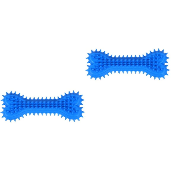 Hemoton Puppy Toothpaste Chews Set of 2 for Home Use, Fun and Healthy Dog Teeth Cleaning Toys