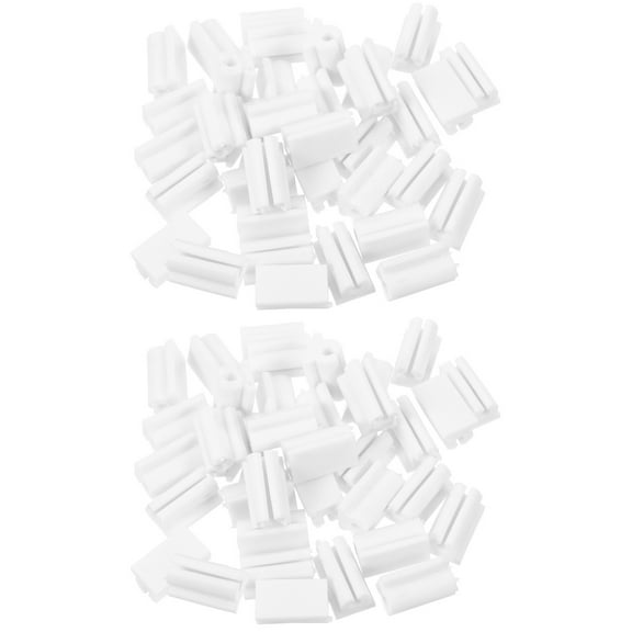 Hemoton Set of 2 Grippers Arched Chair Foot Covers U-tube Snap Open Pads