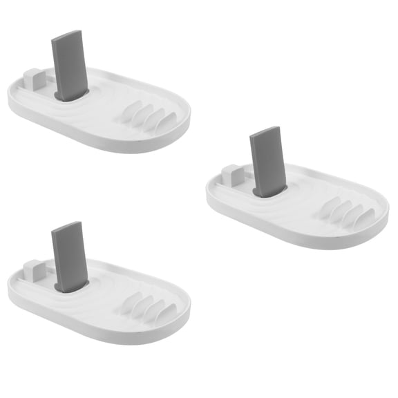 Hemoton Set of 3 Coffee Machine Sink Pot Lid Storage Rack