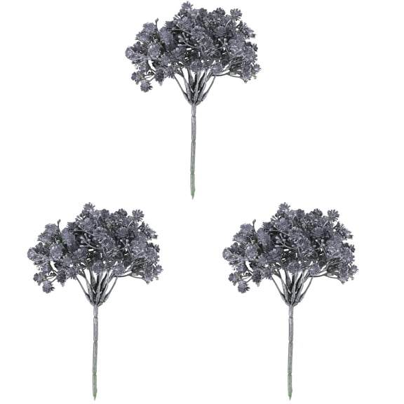 Hemoton  Set of 3 Duck Egg Artificial Flowers Small Fake Plant