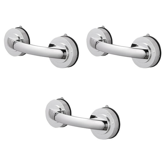 Hemoton Set of 3 Toilet Lid Handrails Bathroom Grab Bar for Seniors