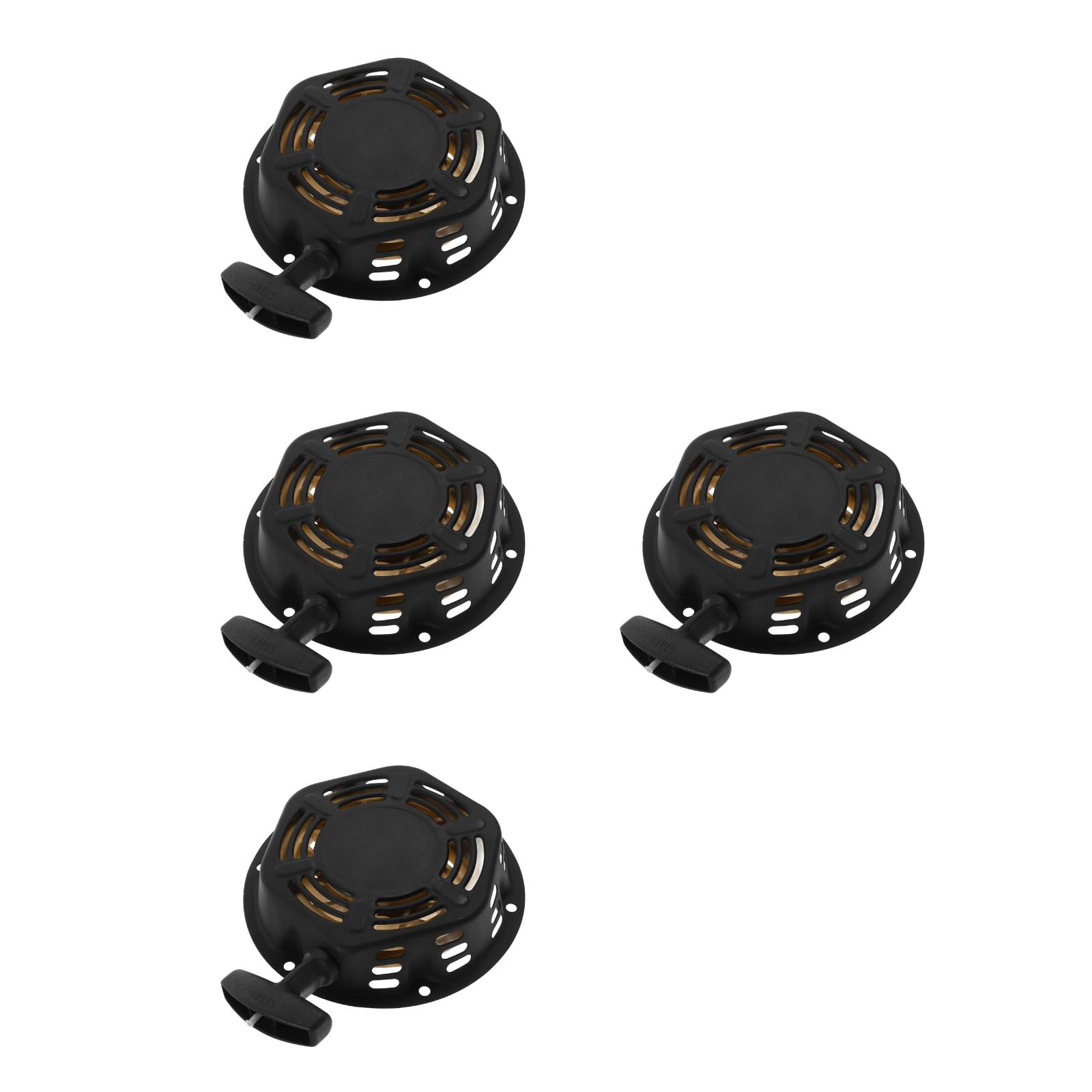 Hemoton  Set of 4 Generator Starter Replacement Gasoline Engine Black