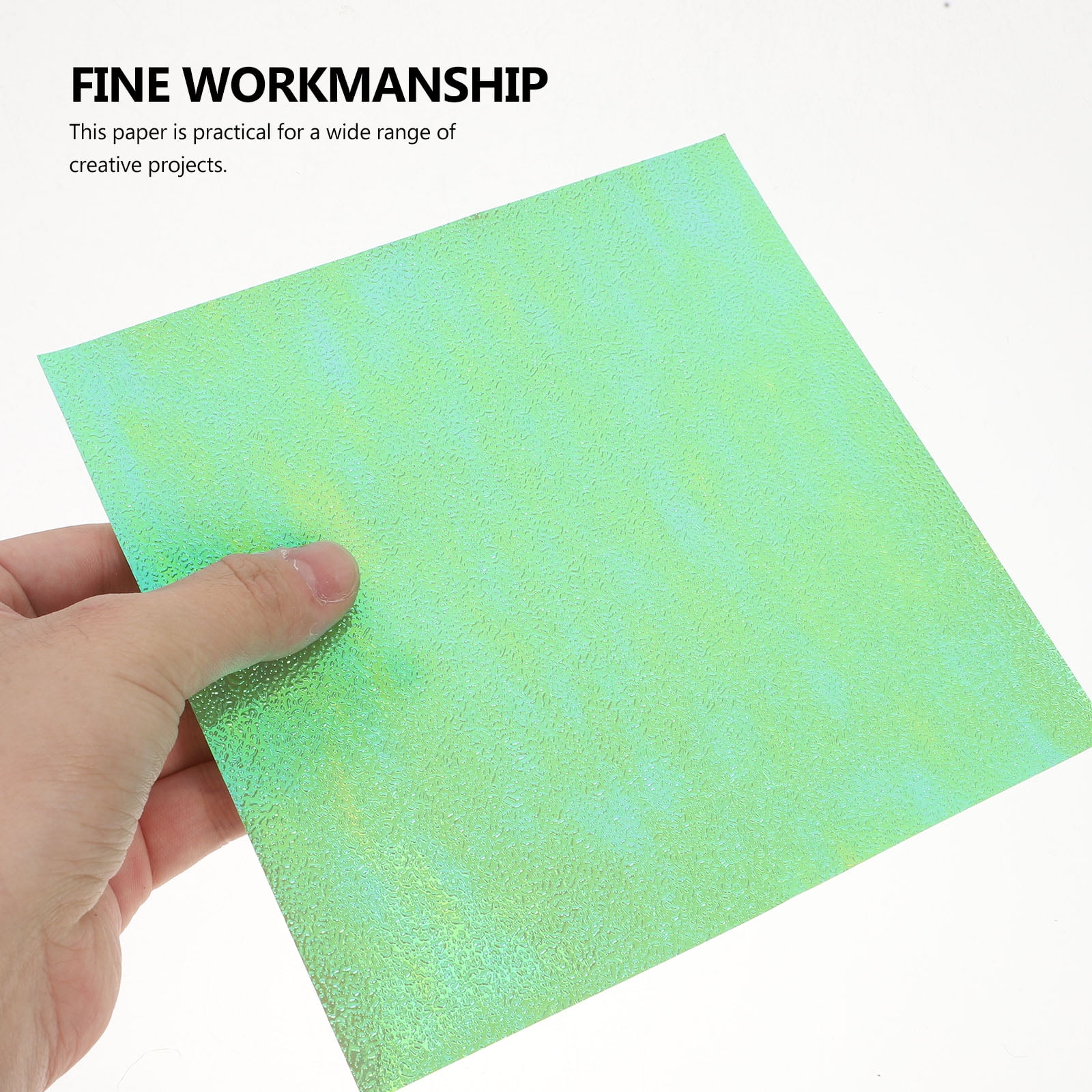 Handmade Paper Mult Color RENACLIPY Craft Paper Multi Color Shimmering Effect 20 Sheets for ...