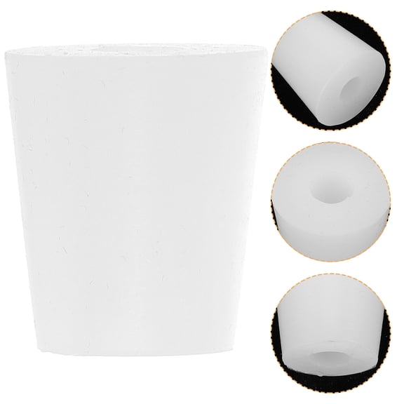 DEEPCRAFF White Silicone Bottle Seals for Beer Bottles, Reusable Cap Gaskets, 1 Set
