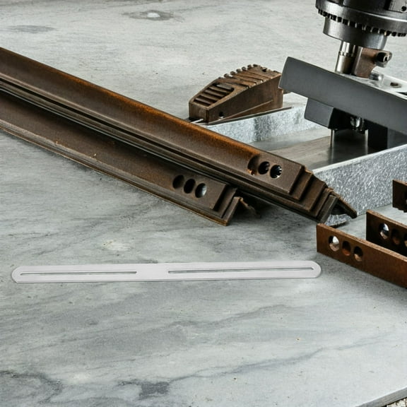 Hemoton Silver Stainless Steel Mailbox Holder for Fence Use with Firm Construction and Enhanced Security