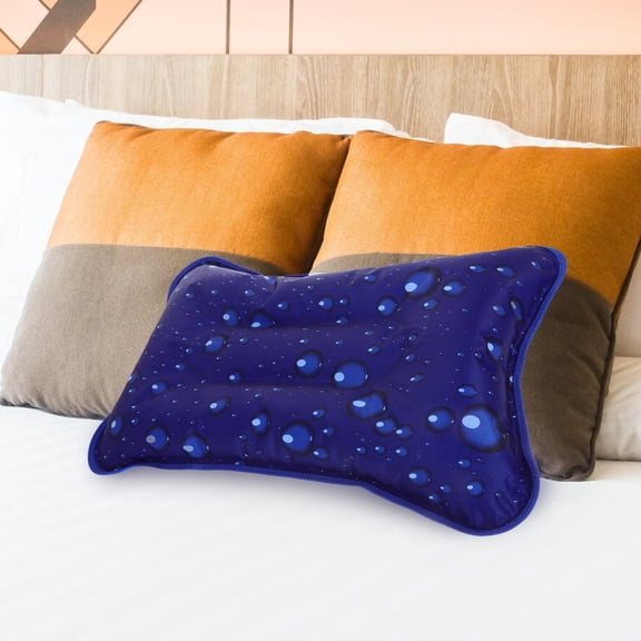 Hemoton Sleeping Pillow Cooling Pillow Sleeping Inflatable Pillow Outdoor Cooling Pillow Summer Pillow Cooling Pillow Summer Pillow Inflatable Pillow