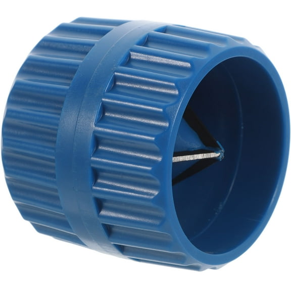 SOPOTUTU Blue Manual Chamfer Tool for Copper Pipe Burr Removal and Efficient Inner Outer Deburring