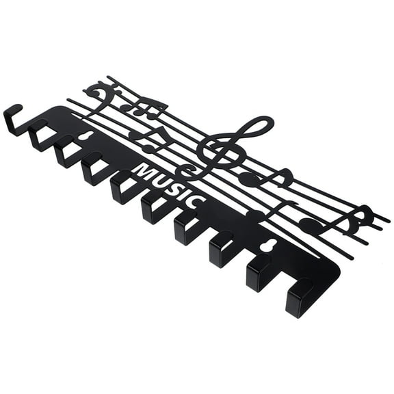 Hemoton Small Key Holder for Wall Keys Decor Decoration Organizer Black