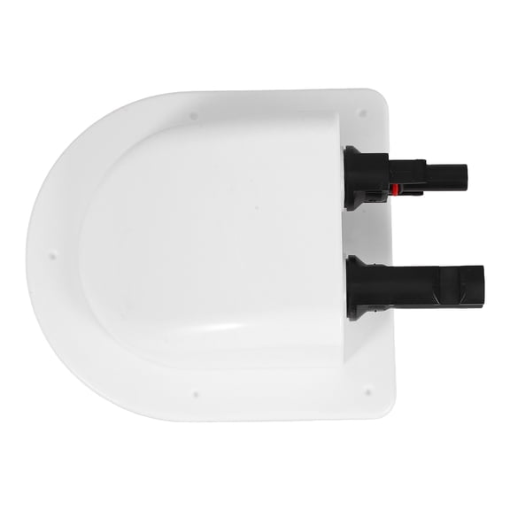 Hytrove Outdoor Electrical Box Waterproof Dual Cable Entry For Boat Deck 1Set 5.1X3.9X1.8In