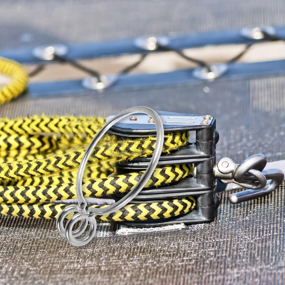 RENACLIPY Boat Anchor Retrieval Ring Stainless Steel Silver Marine Lift System