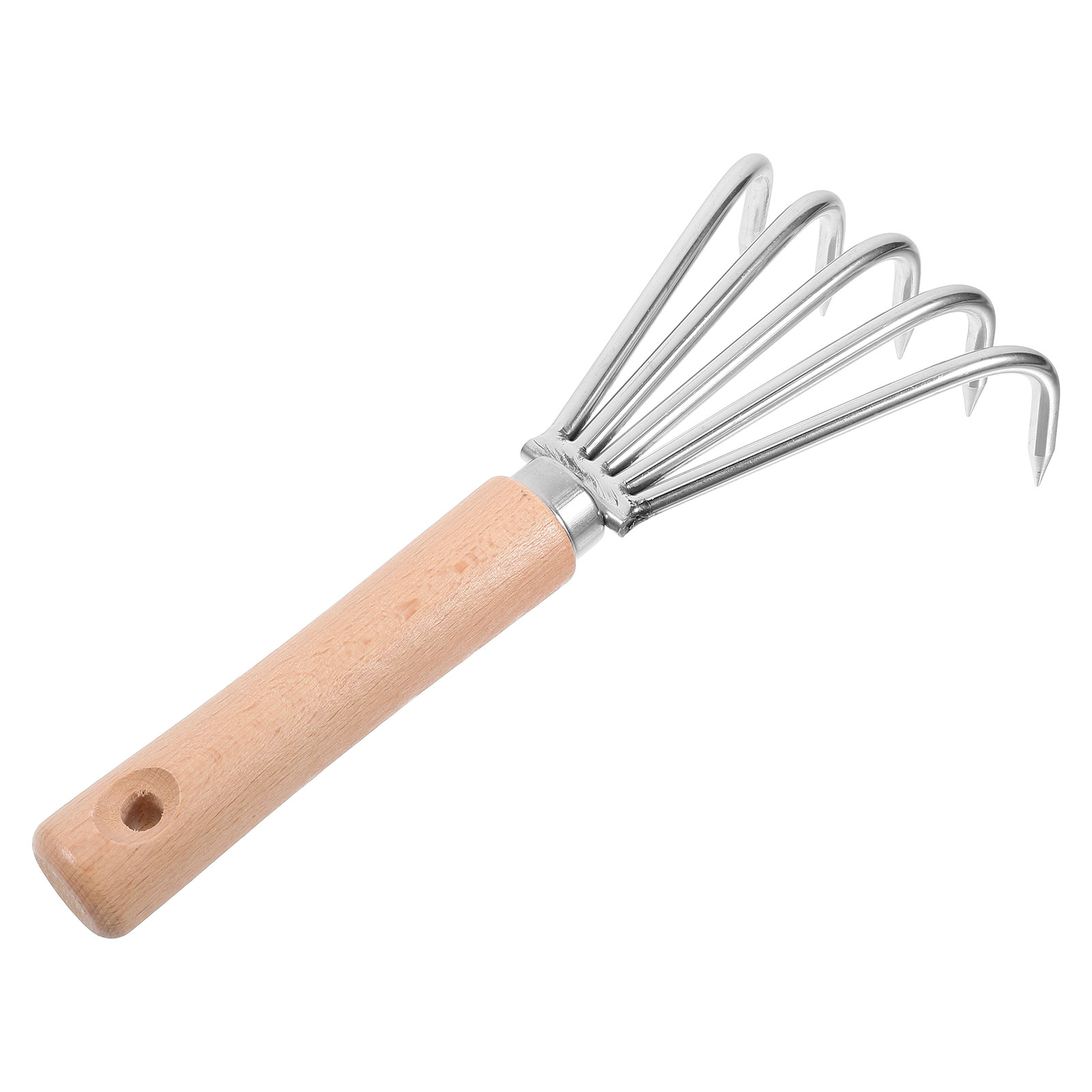 Asano Adjustable Transformation Rake - Small Yard Tool For Leaves, Grass & Debris