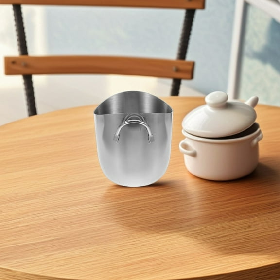 Hemoton Stainless Steel Ice Bucket For Parties And Outdoor Events Chilling Wine And Beverages Ice Bin Ideal For Hotel And Bar Use Durable Ice Container For Freezer