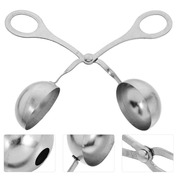 RENACLIPY Stainless Steel Meatball Maker Kitchen Tool Versatile Design for Easy Homemade Meatballs