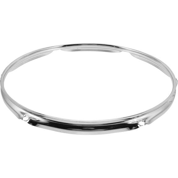 Homoyoyo Snare Drum Hoop Silver Steel for Consistent Sound and Tension