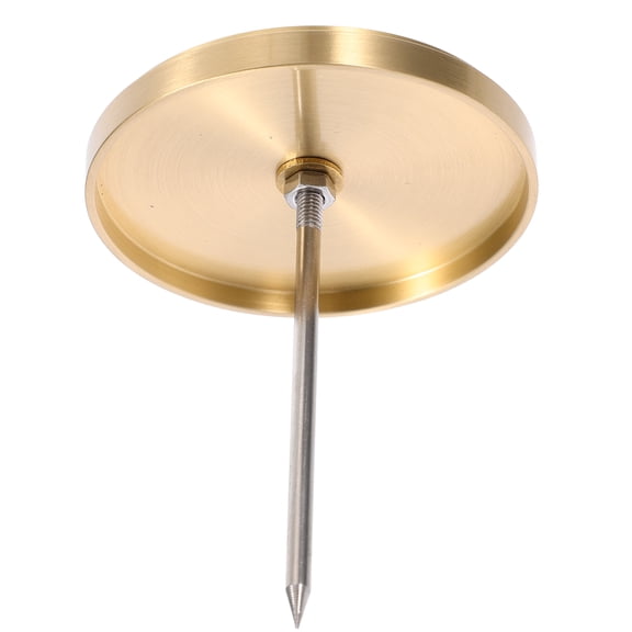 Hemoton Straight Rod Receipt Note Spike Memo Holder Metal Bill Holder for Restaurant Kitchen Hotel