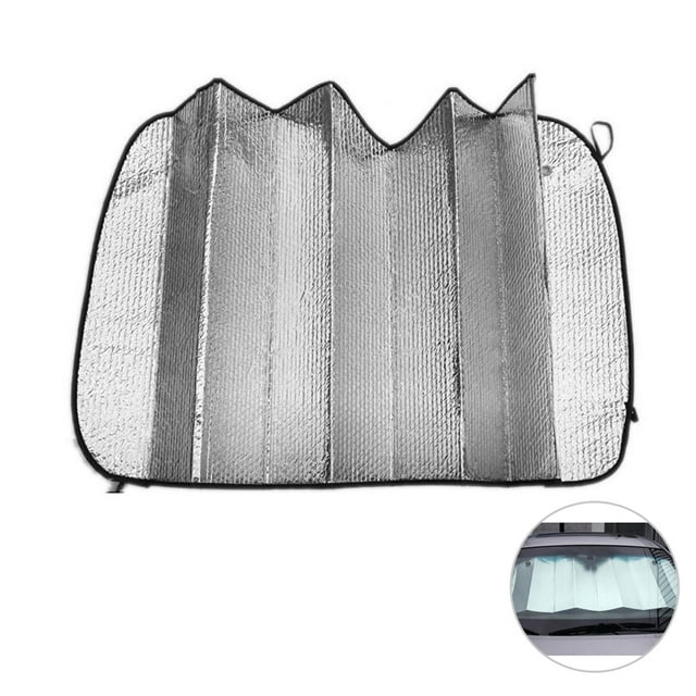 Hemoton Sun Shade Car Windshield Window Front Sunshade Solar Reflective