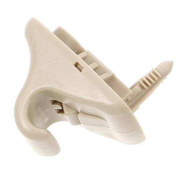 Hemoton Sun Visor Holder Clips, Car Visor Organizer Sun Visor Repair Universal Sun Visor Replacement Sun Visor Clips Auto Visor Bracket Hanger Replacement Accessories Beige