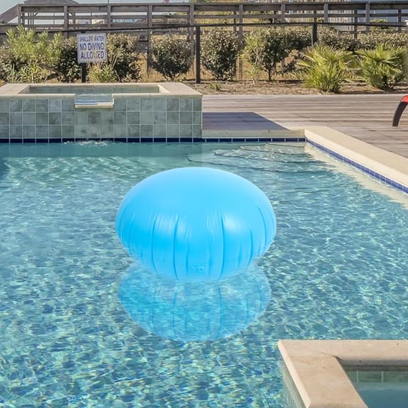 Hemoton Swimming Pool Pillow 120.00X120.00X0.10CM Sky-blue