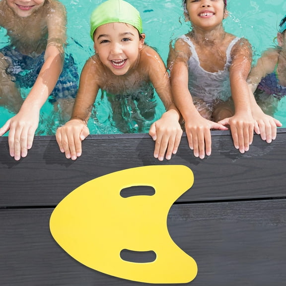 Hemoton Swimming Training Aid Kickboard Triangle Float Pool Buoy Hand Board