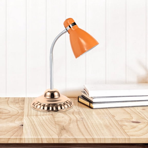 SOPOTUTU Smooth Iron Table Lamp Base in Golden for Living Room and Study Rooms