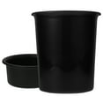 thumbnail image 1 of Hemoton Tea Leaf Drainage Bucket Tea Residue Garbage Bucket Rectangle Bucket for Home, 1 of 8
