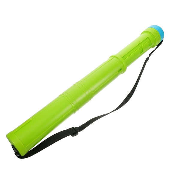 Hemoton Telescoping Blueprint Tube Expandable Artwork Container Portable Poster Tube with Strap Round Drawing Container Blueprint Holder with Lid for Documents Maps Art and Drawings