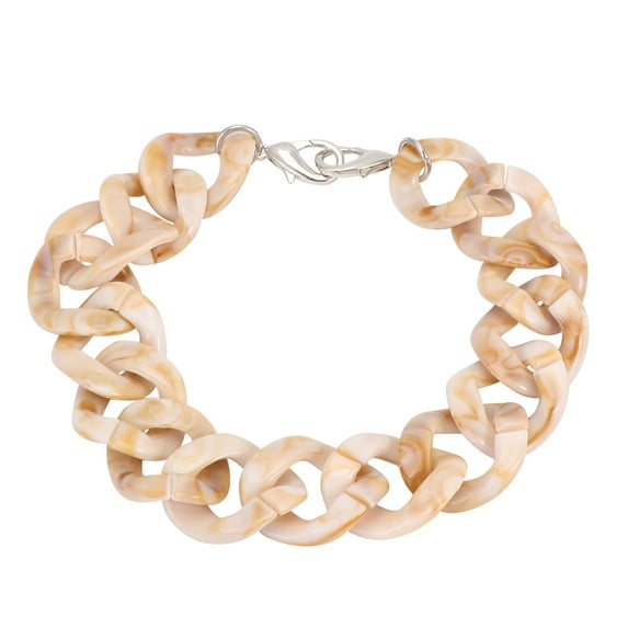 Hemoton Acrylic Tote Bag Chain Straps for Women, Fashionable , 40X0.1X0.1CM